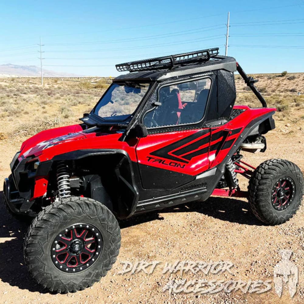 Dirt Warrior '19-'25 Honda Talon 1000 2-Seat Cab Enclosure Upper Side Doors & Panels
