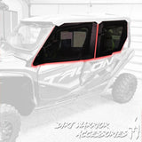 Dirt Warrior '19-'25 Honda Talon 1000 4-Seat Cab Enclosure Upper Side Doors & Panels
