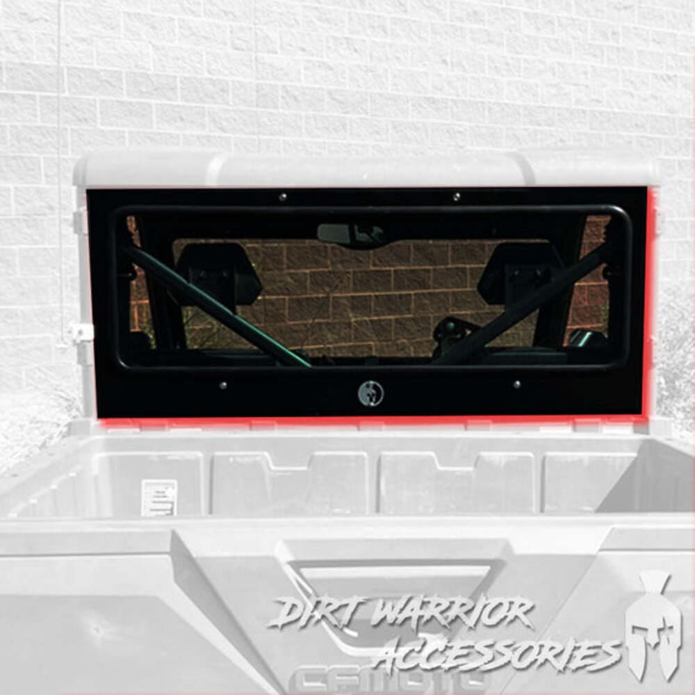 Dirt Warrior '19+ CF Moto U Force 1000 Rear Windshield