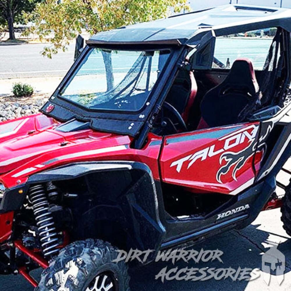 Dirt Warrior '19+ Honda Talon 2 & 4 Seat Front Windshield