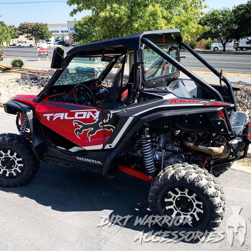 Dirt Warrior '19+ Honda Talon 2-Seat Rear Windshield
