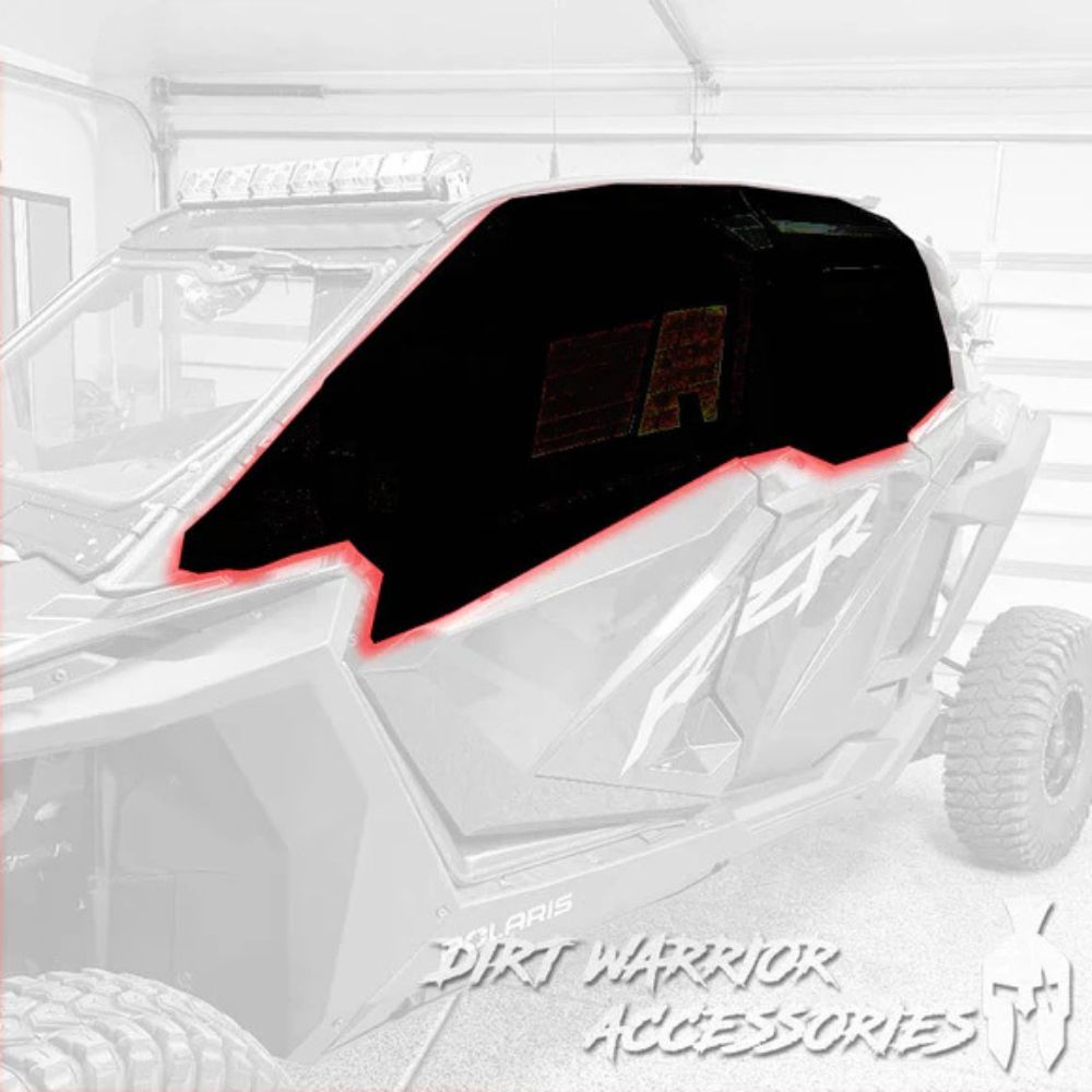 Dirt Warrior '20-'24 Polaris RZR Pro XP 4-Seat Cab Enclosure Upper Side Doors & Panels
