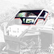 Dirt Warrior '20-'24 Polaris RZR Pro XP Rear Windshield w/ Rockford Fosgate System