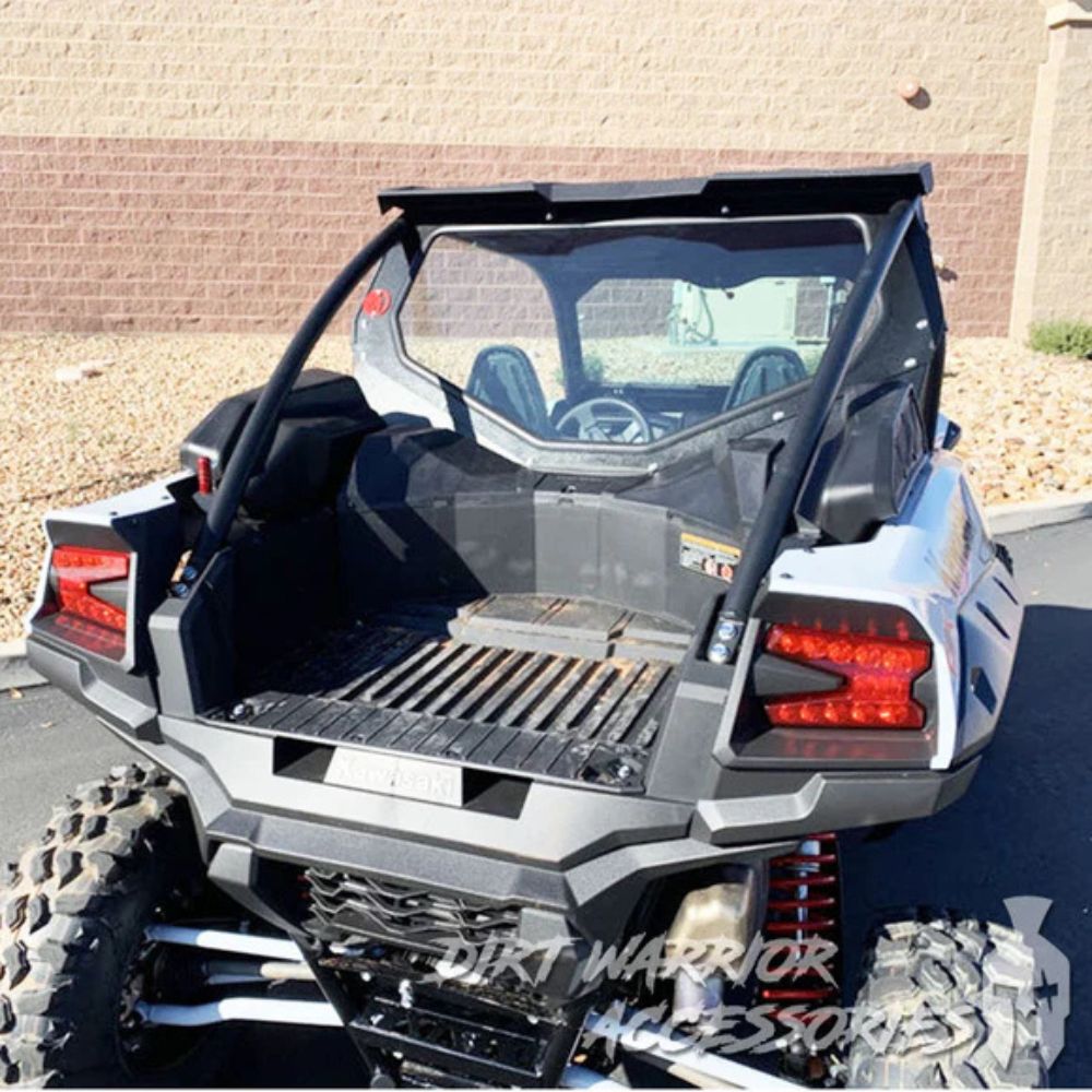 Dirt Warrior '20+ Kawasaki Teryx KRX 1000 2 Seat Rear Windshield