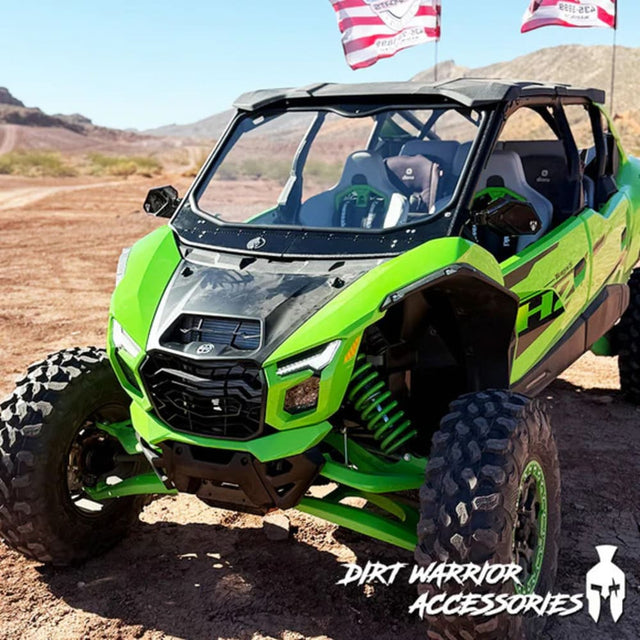 Dirt Warrior 2025+ Kawasaki Teryx H2 Front Windshield