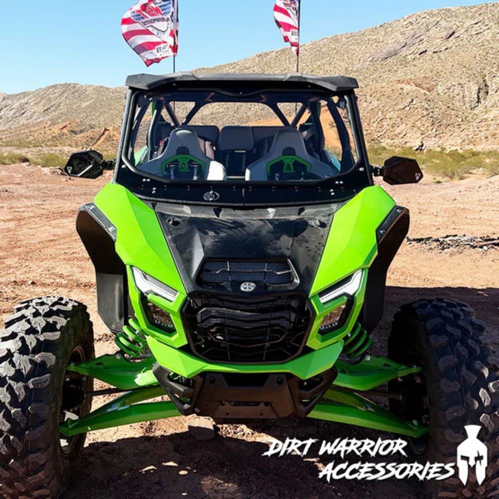 Dirt Warrior 2025+ Kawasaki Teryx H2 Front Windshield