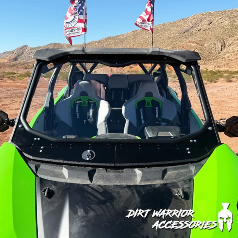 Dirt Warrior 2025+ Kawasaki Teryx H2 Front Windshield
