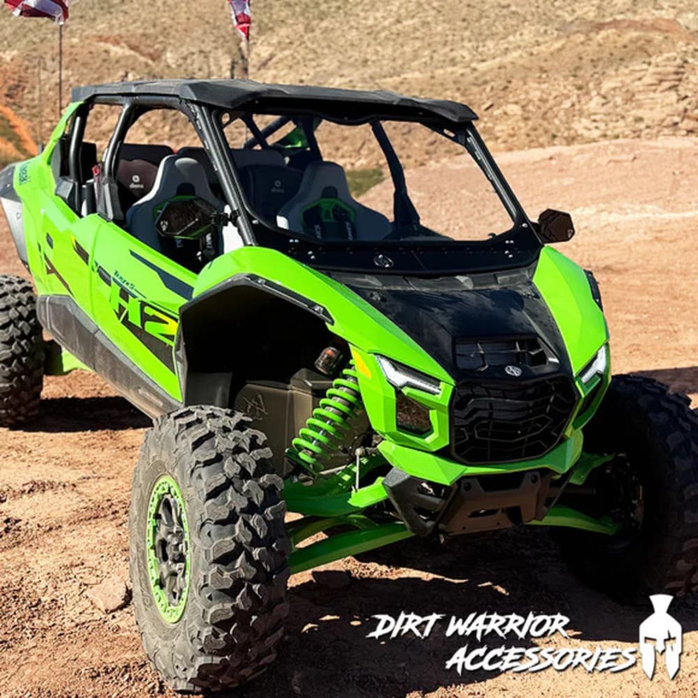 Dirt Warrior 2025+ Kawasaki Teryx H2 Front Windshield