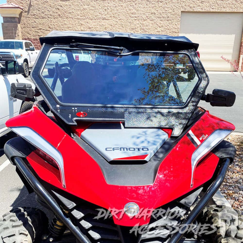 Dirt Warrior '21-'24 CF Moto Z Force 950 H.O. Front Windshield