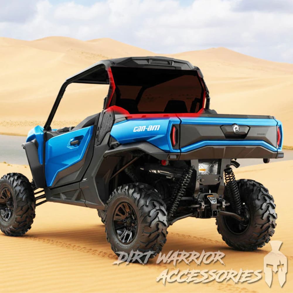 Dirt Warrior '21+ Can-Am Commander 2-Seat Rear Windshield