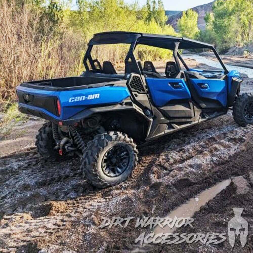 Dirt Warrior '21+ Can-Am Commander 4-Seat Rear Windshield