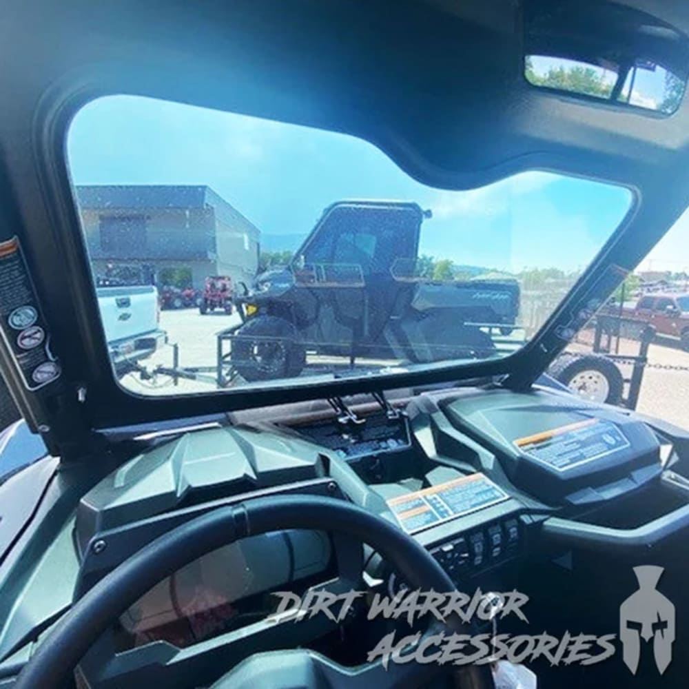 Dirt Warrior '21+ Can-Am Commander Front Windshield