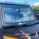 Dirt Warrior '21+ Can-Am Commander Front Windshield