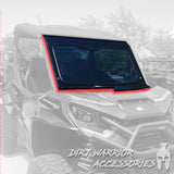 Dirt Warrior '21+ Can-Am Commander Front Windshield