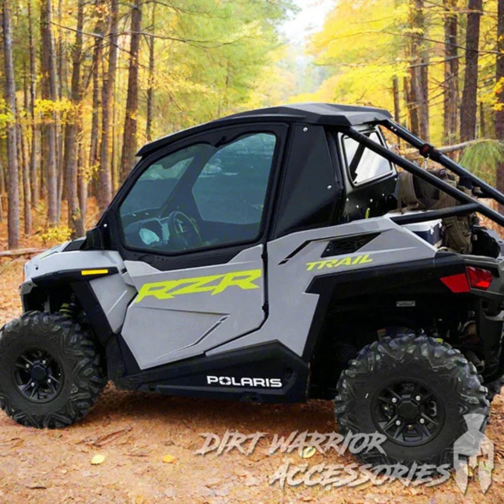 Dirt Warrior '21+ Polaris RZR Trail 900 Cab Enclosure Upper Side Doors & Panels