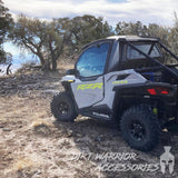 Dirt Warrior '21+ Polaris RZR Trail 900 Cab Enclosure Upper Side Doors & Panels