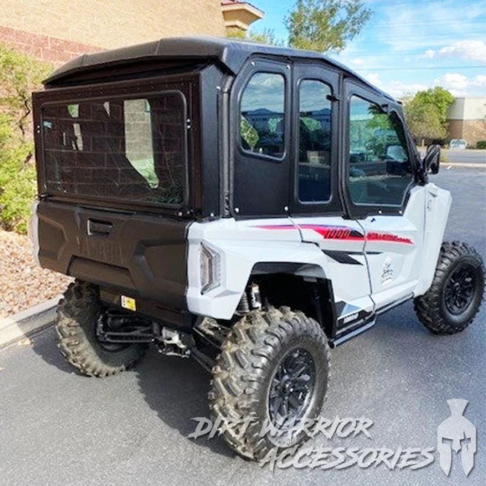 Dirt Warrior '21 Yamaha Rmax 4-Seat Cab Enclosure Upper Side Doors Panels