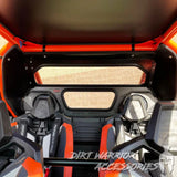 Dirt Warrior '22-'24 Polaris RZR Pro R Rear Windshield w/ Rockford Fosgate System