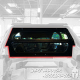 Dirt Warrior '22-'24 Polaris RZR Pro R Rear Windshield