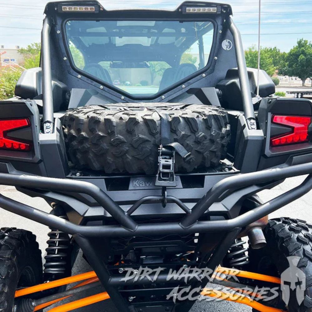 Dirt Warrior '22+ Kawasaki Teryx KRX 1000 4 Seat Rear Windshield