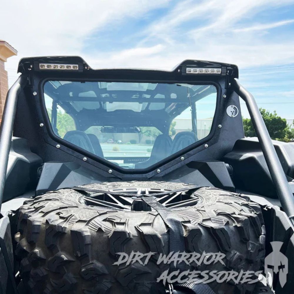 Dirt Warrior '22+ Kawasaki Teryx KRX 1000 4 Seat Rear Windshield