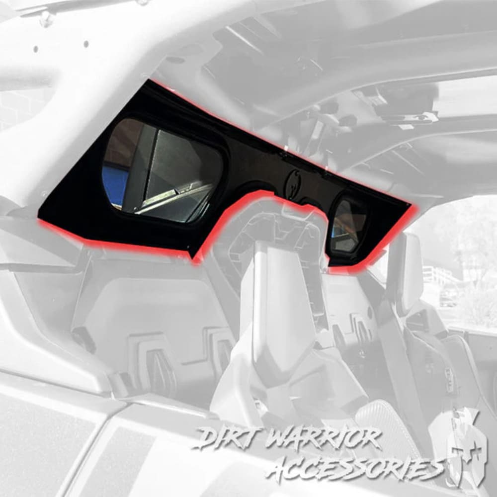 Dirt Warrior '24+ Can-Am Maverick R Rear Windshield