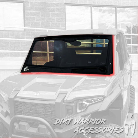 Dirt Warrior '24+ Polaris Xpedition XP 2 & 4-Seat Front Windshield