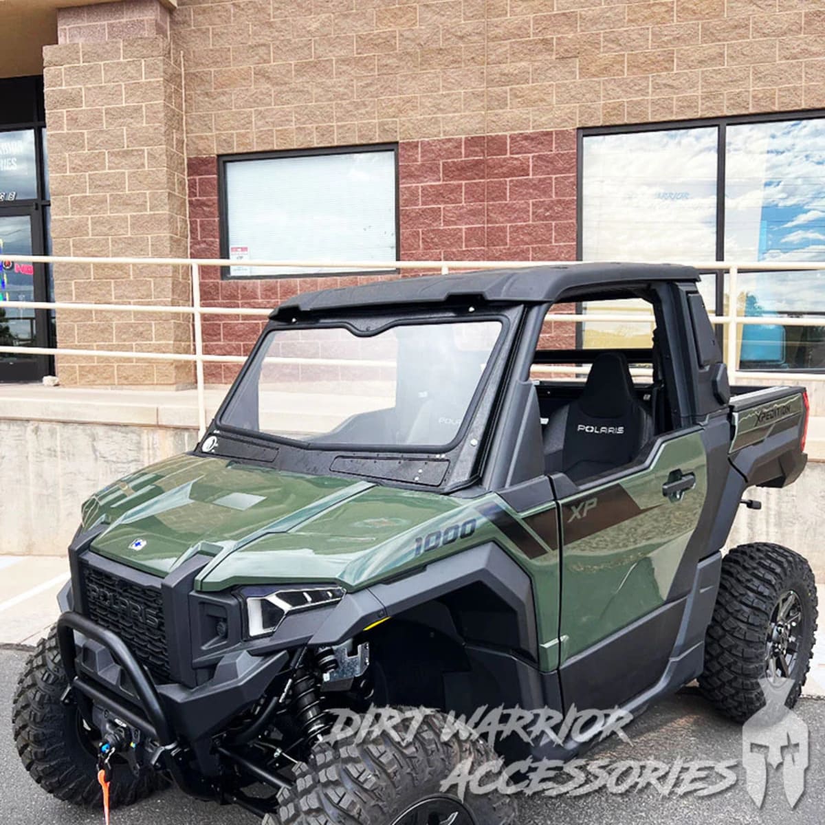 Dirt Warrior '24+ Polaris Xpedition XP Rear Windshield