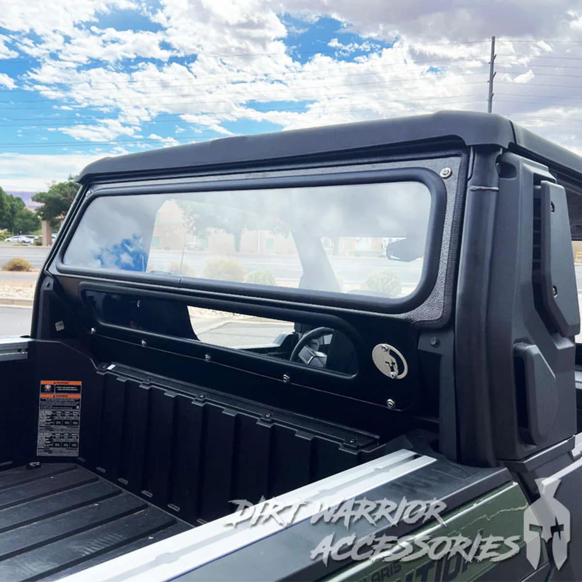 Dirt Warrior '24+ Polaris Xpedition XP Rear Windshield