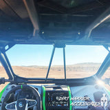 Dirt Warrior '25+ Kawasaki Teryx H2 Front Windshield w/ Intrusion Bars