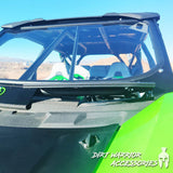 Dirt Warrior '25+ Kawasaki Teryx H2 Front Windshield w/ Intrusion Bars