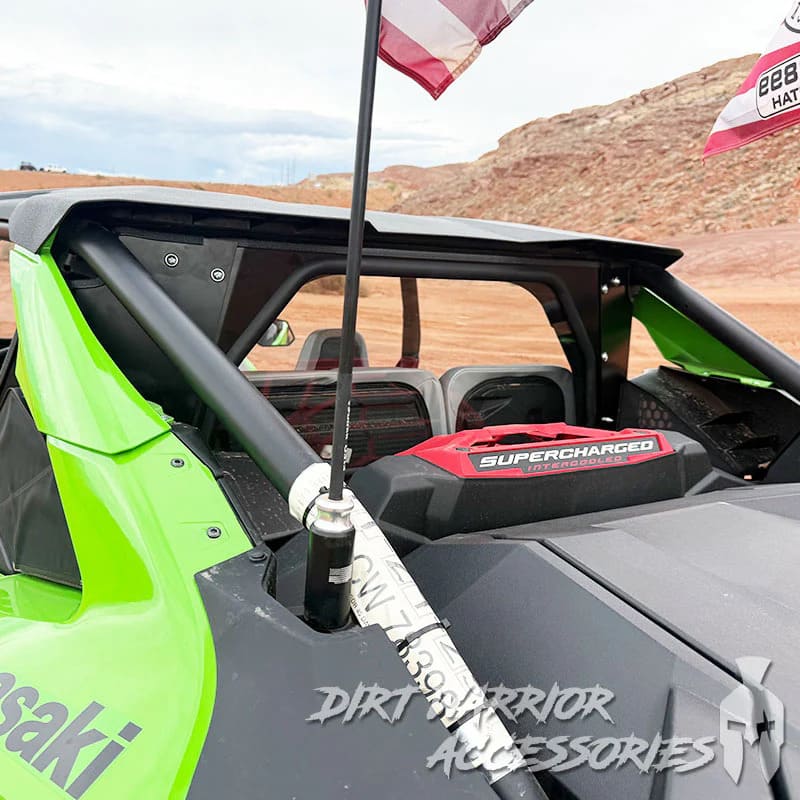 Dirt Warrior '25+ Kawasaki Teryx H2 Rear Windshield