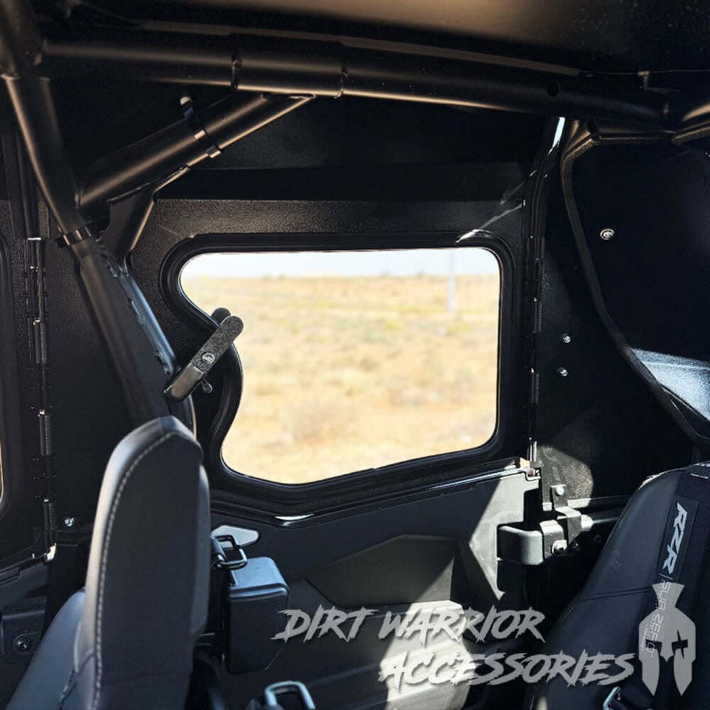 Dirt Warrior '25+ Polaris RZR Pro R 4 Seat Cab Enclosure Upper Side Doors & Panels