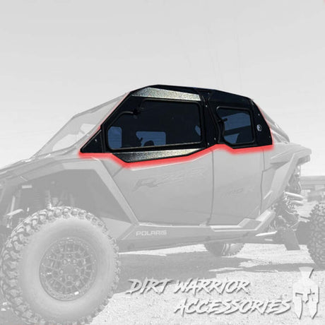 Dirt Warrior '25+ Polaris RZR Pro S 2-Seat Cab Enclosure Upper Side Doors & Panels