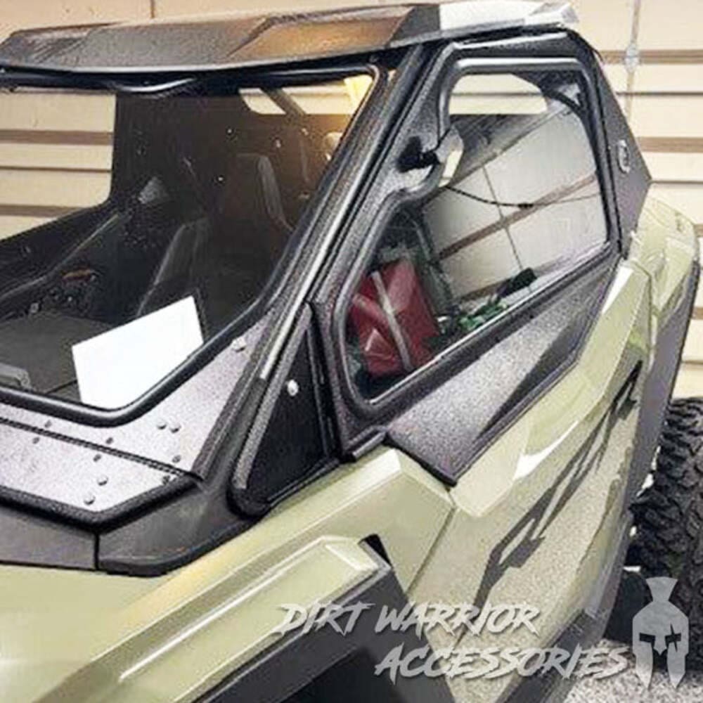 Dirt Warrior '25+ Polaris RZR Pro S 2-Seat Cab Enclosure Upper Side Doors & Panels