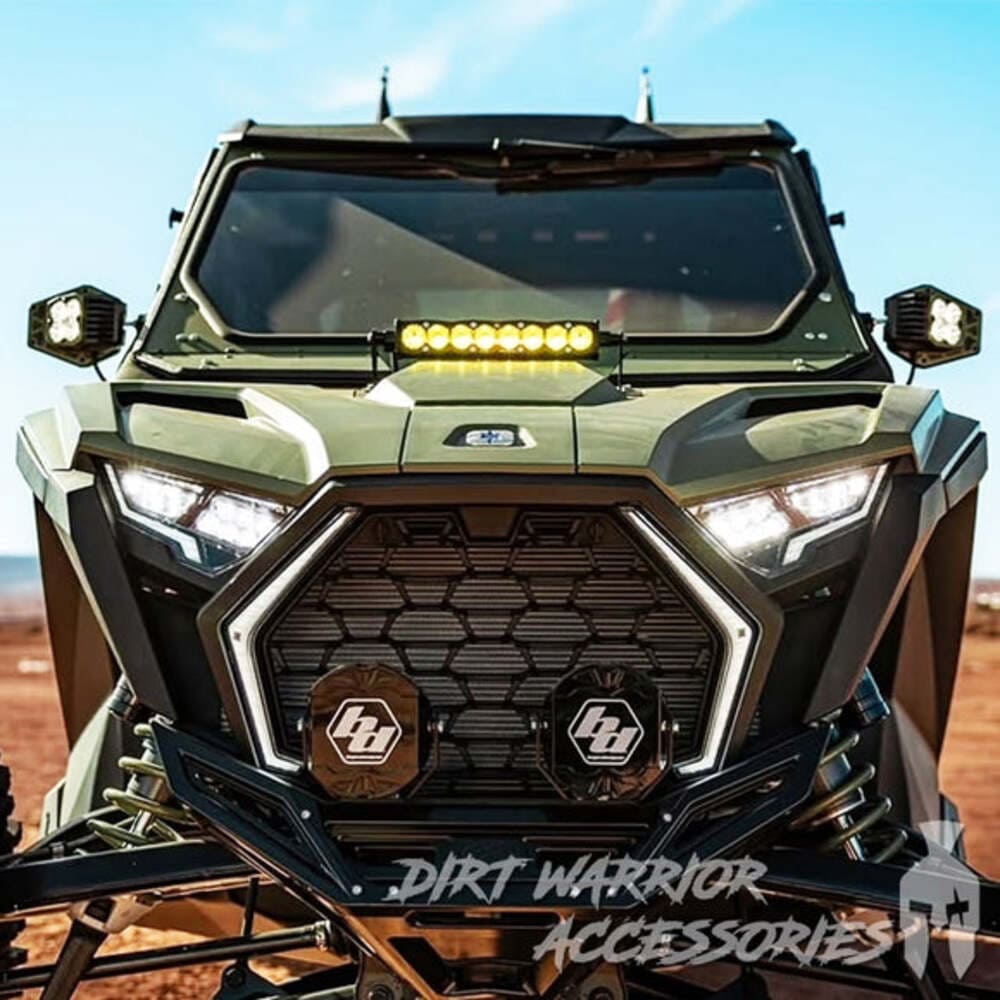 Dirt Warrior '25+ Polaris RZR Pro XP 4-Seat Cab Enclosure Upper Side D