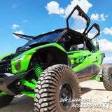 DIrt Warrior Accessories '25+ Kawasaki Teryx H2 1000 4 Seater The Vault Cab Enclosure - Upper Side Doors & Panels