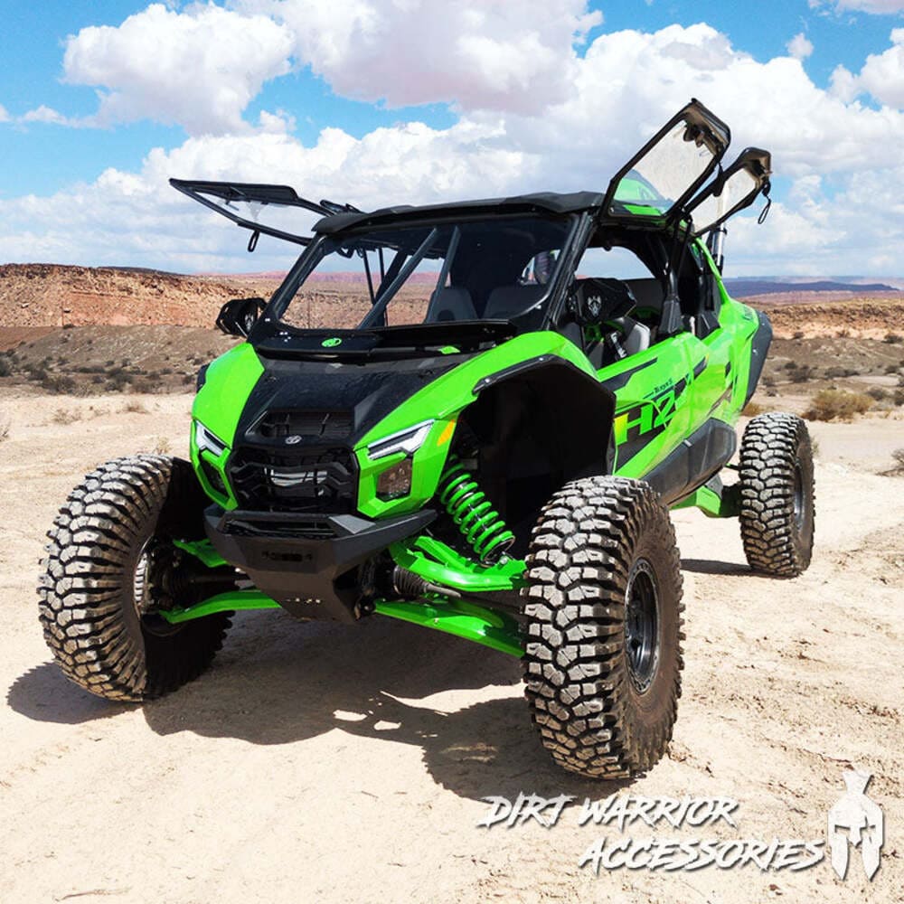 DIrt Warrior Accessories '25+ Kawasaki Teryx H2 1000 4 Seater The Vault Cab Enclosure - Upper Side Doors & Panels