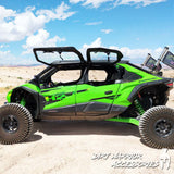 DIrt Warrior Accessories '25+ Kawasaki Teryx H2 1000 4 Seater The Vault Cab Enclosure - Upper Side Doors & Panels