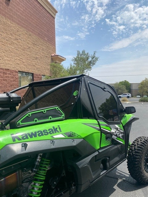 Dirt Warrior Accessories Kawasaki Teryx KRX 1000 2-Seat Cab Enclosure