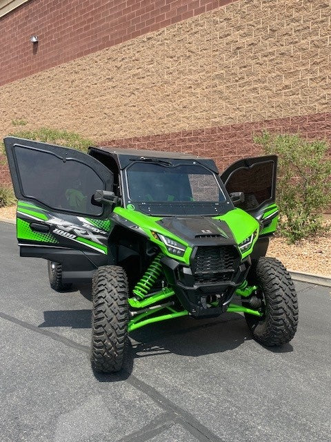 Dirt Warrior Accessories Kawasaki Teryx KRX 1000 2-Seat Cab Enclosure
