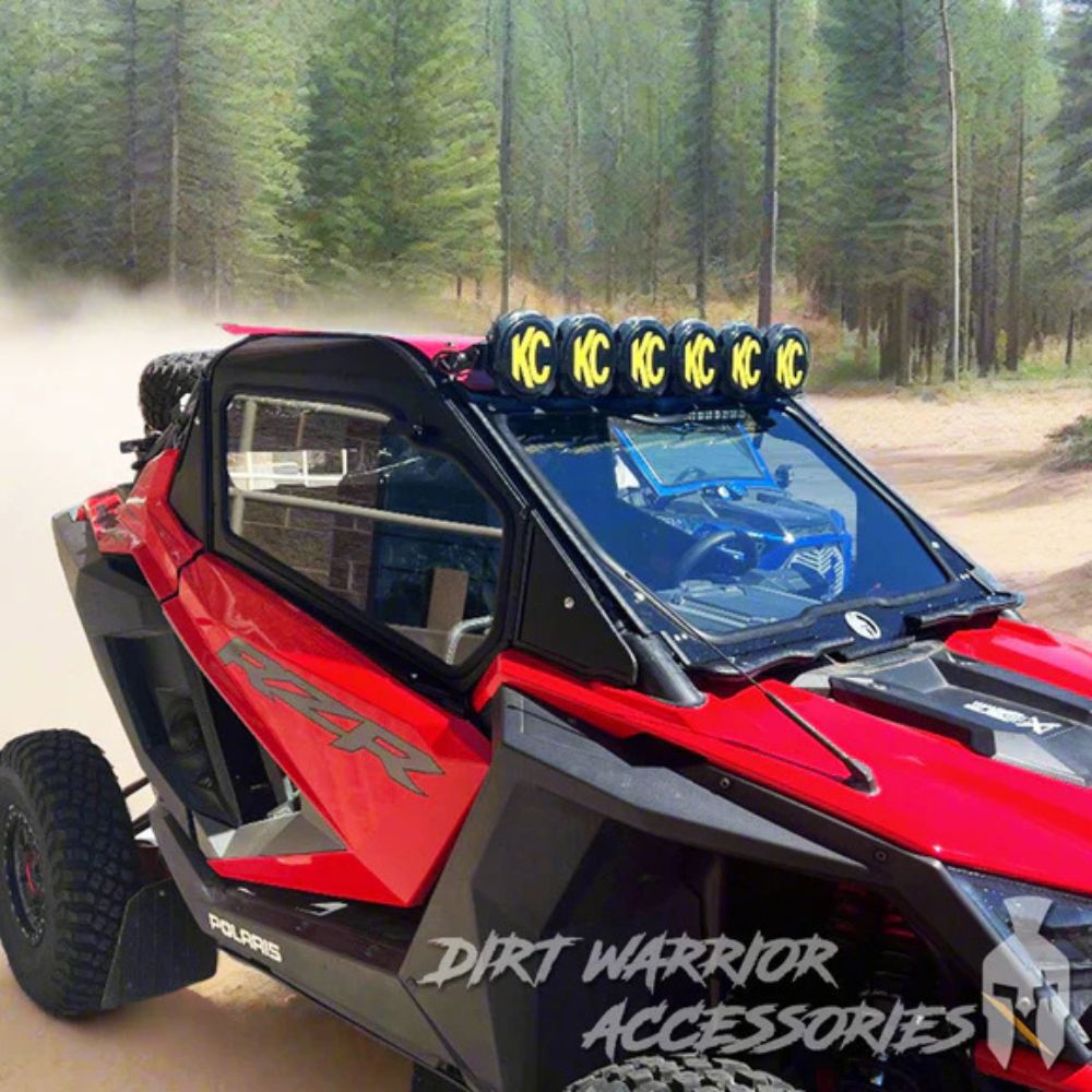 Dirt Warrior '19-'24 Polaris RZR Pro XP 2-Seat Cab Enclosure Upper Side Doors & Panels
