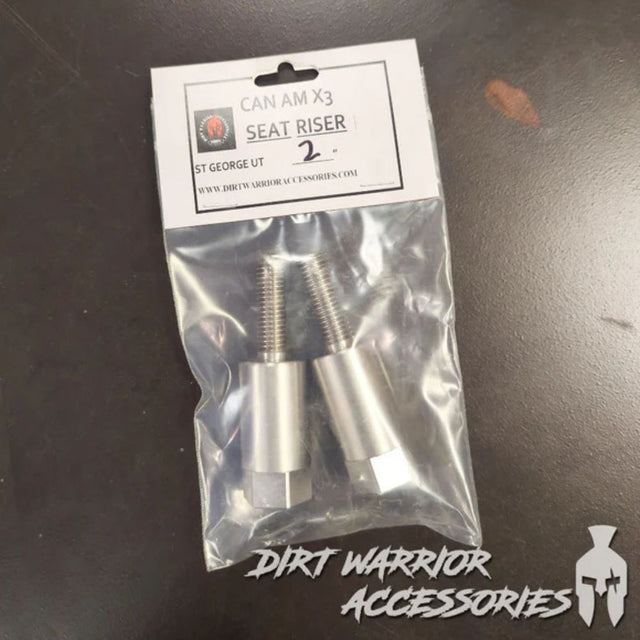 Dirt Warrior Can-Am Maverick X3 1.50-2" Seat Risers