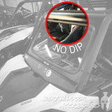 Dirt Warrior Polaris DWA Front & Rear Glass Replacement Windshields