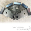 Dirt Warrior Universal XL Powder Coated Black Flag Plate