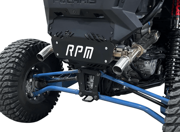 RPM Powersports Polaris RZR Pro XP / Turbo R E-Valve Dual Tip Captains Choice Exhaust