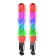 DragonFire Racing 2" x 2' WarWhip Largos RGB Quick Release Whips - Pair
