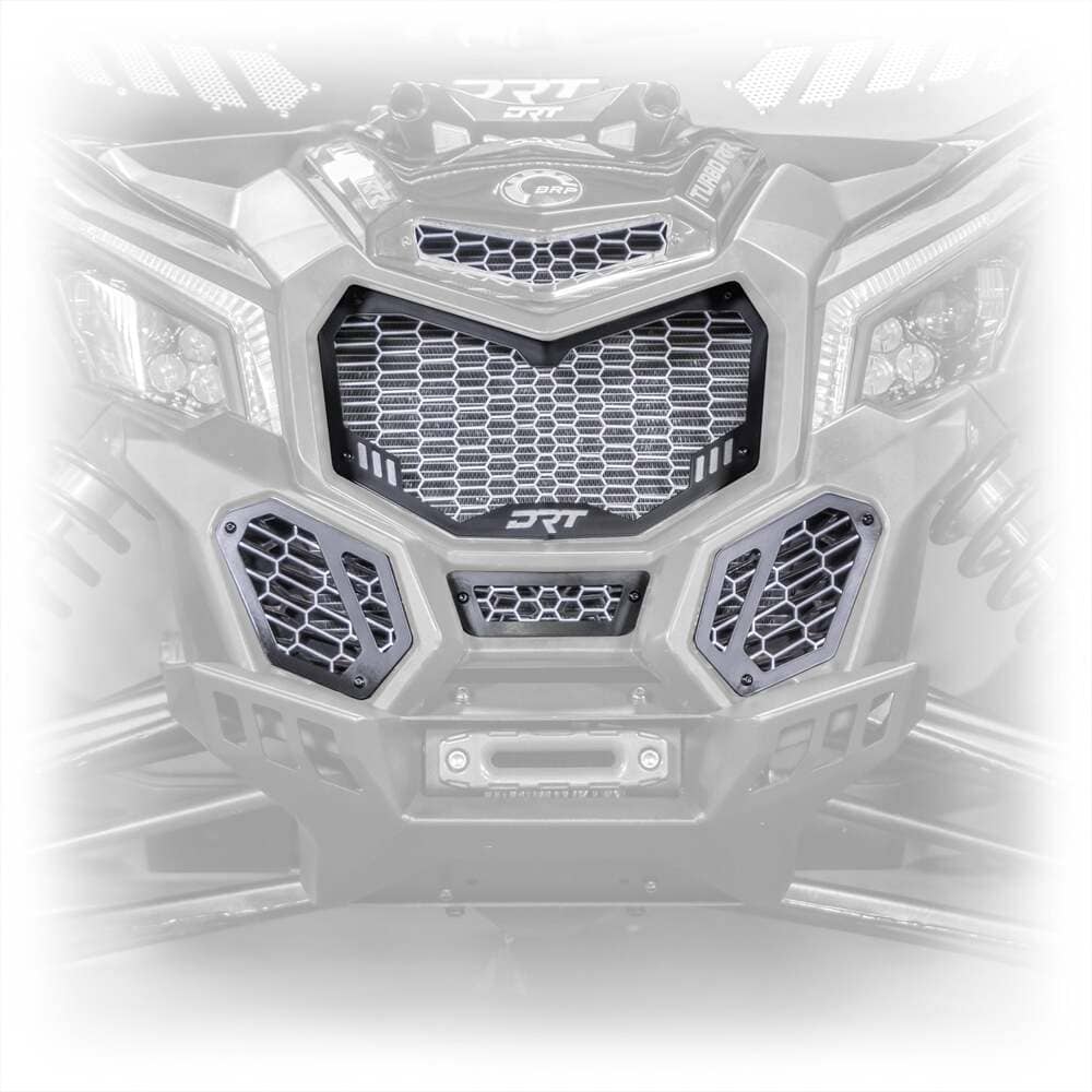 DRT '17+ Can-am Maverick X3 Front V2 Grill Kit 5-Piece