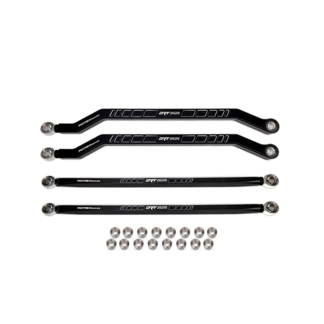 DRT '20+ Polaris RZR Pro R / Pro S / Turbo R Billet Aluminum Race Series 7075 XD High Clearance Radius Rod Set
