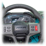 DRT '20+ Polaris RZR Pro R/Turbo R Steering Wheel Single Push-To-Talk Plate